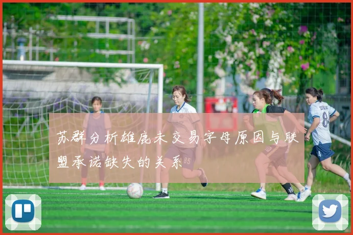 苏群分析雄鹿未交易字母原因与联盟承诺缺失的关系